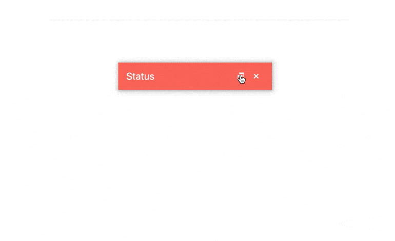React Window - Minimizing and Maximizing, KendoReact UI Library