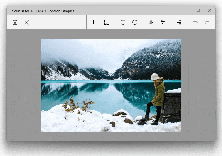 .NET MAUI ImageEditor Control Image Interactions