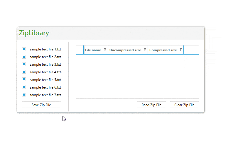 Compress and Archive Files with the WinForms ZipLibrary