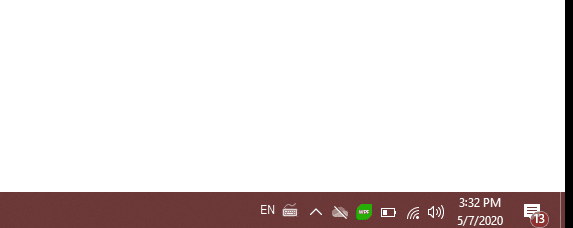 WPF Notify icon displaying a context menu