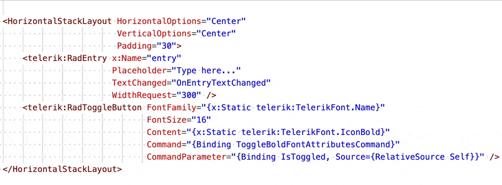 .NET MAUI ToggleButton Commands