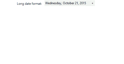 UI for WinForms DateTimePicker control displaying Header Navigation