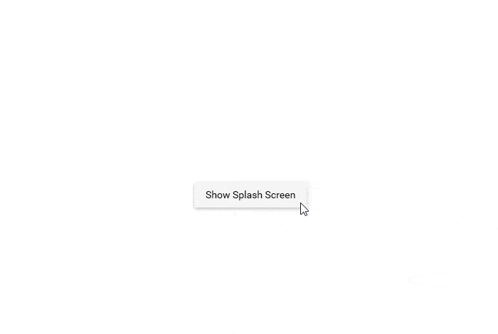Telerik UI for WPF Splash Screen showing Animations