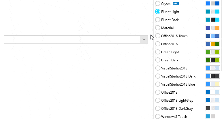 Theming in the WPF MultiColumnComboBox control