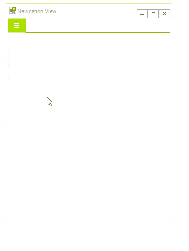Minimal Mode in WinForms NavigationView control