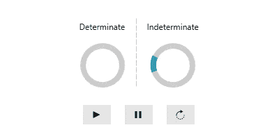 WPF CircularProgressBar control displaying State Animations