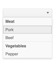 grouping-dropdownlist