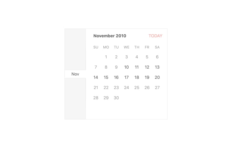Kendo UI for Angular - Calendar Date Limits