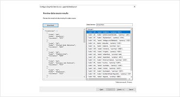 GraphQL native support -Telerik Reporting