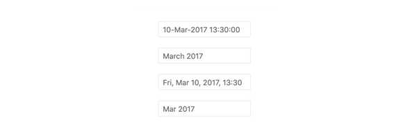 React DateRangePicker – Formats, KendoReact UI Library