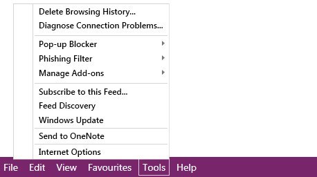 WPF Menu showing Boundary Detection