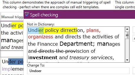 Adaptable design in the WPF SpellChecker control