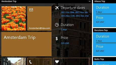 WPF TileView control showcasing tile states