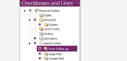 WPF TreeView control showcasing Hierarchical display