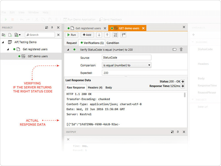 API Test as Step in Functional Tests 