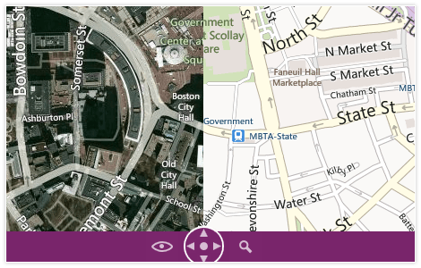 WPF Map control displaying multiple tile layers