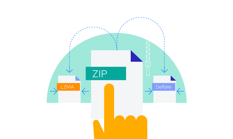 Deflate and LZMA Compression Support in WinForms ZipLibrary