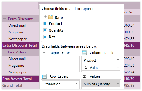 WPF PivotGrid showing PivotFieldList