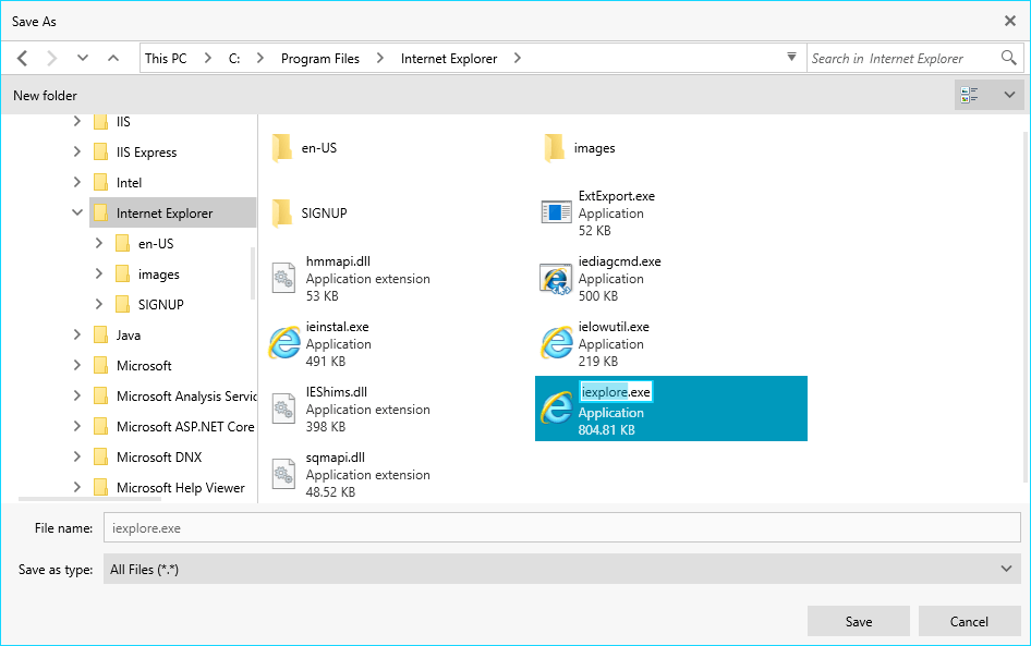 WPF File Dialogs demonstrating keyboard support and editing