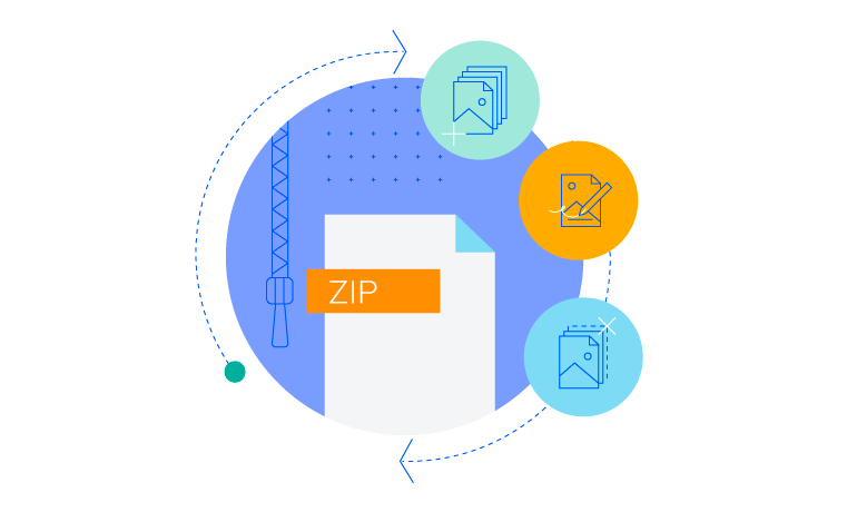 Telerik UI for ASP.NET MVC ZipLibrary - flexible API to create and edit zip files
