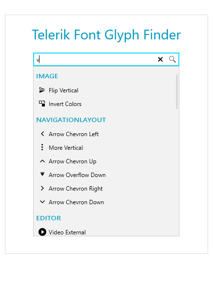 Grouping in the WPF AutoSuggestBox control