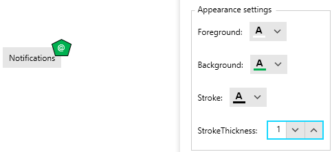 Telerik UI for WPF Badge Customization Capabilities