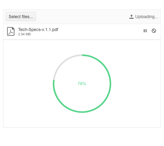 Telerik ASP.NET Core CircularProgressBar Overview