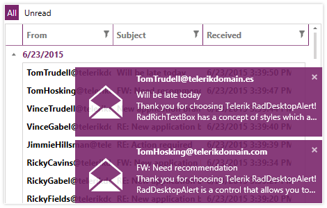 WPF Desktop Alerts for your apps