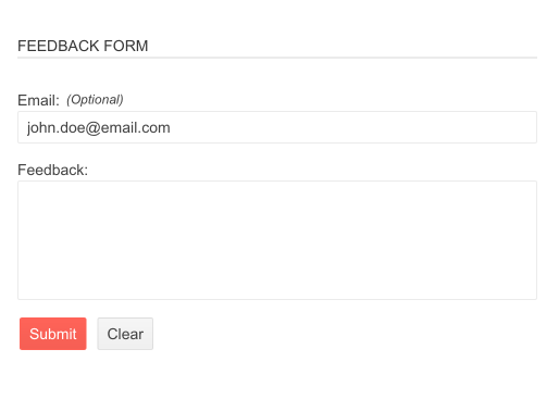 Telerik UI for ASP.NET Core Forms Built-in TextBox and TextArea