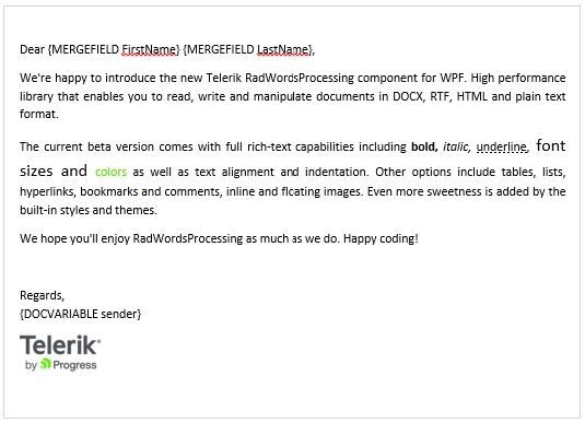mailMerge