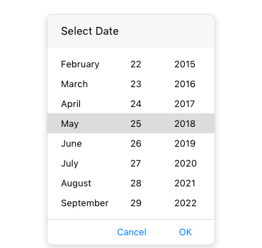 NET MAUI DatePicker component