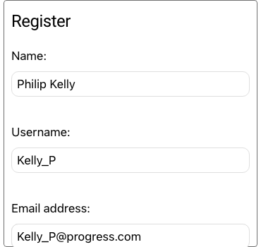 NET MAUI Entry component