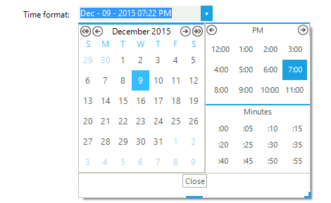 Pick Both Date and Time in the WinForms DateTimePicker control