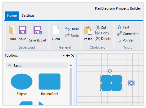 WinForms Diagram in Design Time