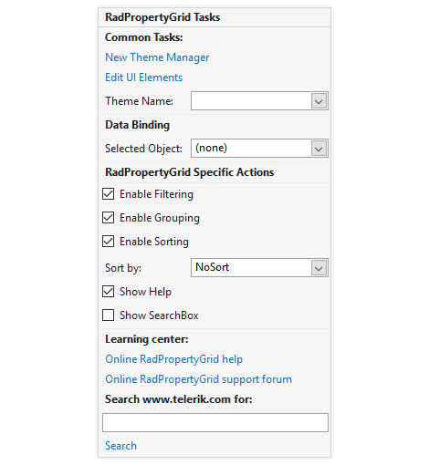 WinForms PropertyGrid in Design Time