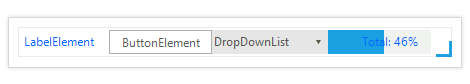 WinForms StatusStrip control displaying spring functionality