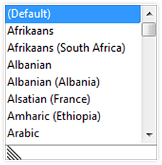 Example of Report Globalization and Localization