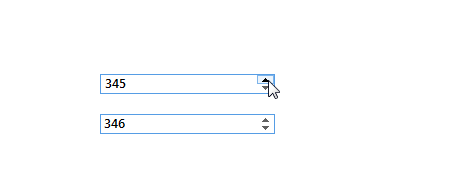 WinForms SpinEditor control overview
