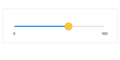 Styling in the NET MAUI Slider component