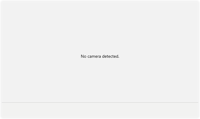 Telerik UI for WPF WebCam - Error Handling