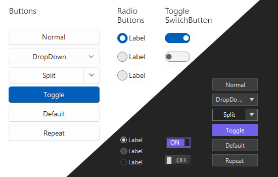 WinForms Buttons controls
