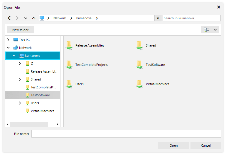 Network Locations in WinForms File Dialogs