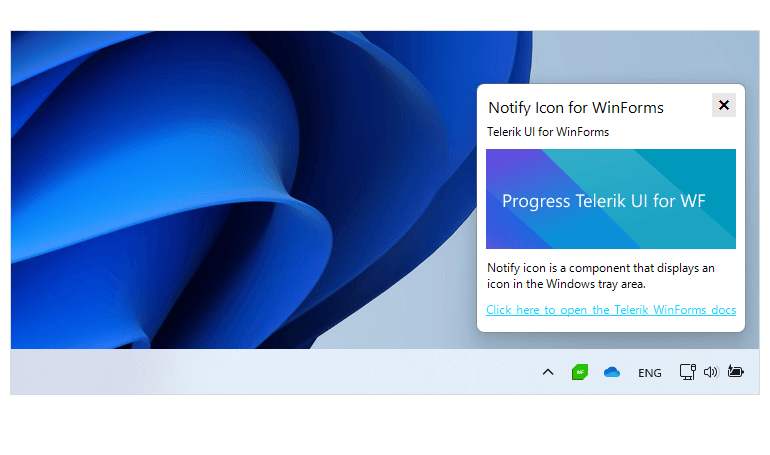 WinForms NotifyIcon Overview