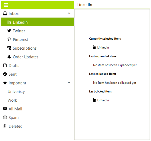 Hierarchy Support in WinForms NavigationView